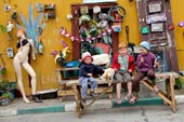 Mit Freunden in Chile-Radreise mit Kindern durch Patagonien-Argentinien und Chile-Axel Bauer, Wibke Raßbach Smilla und Selma